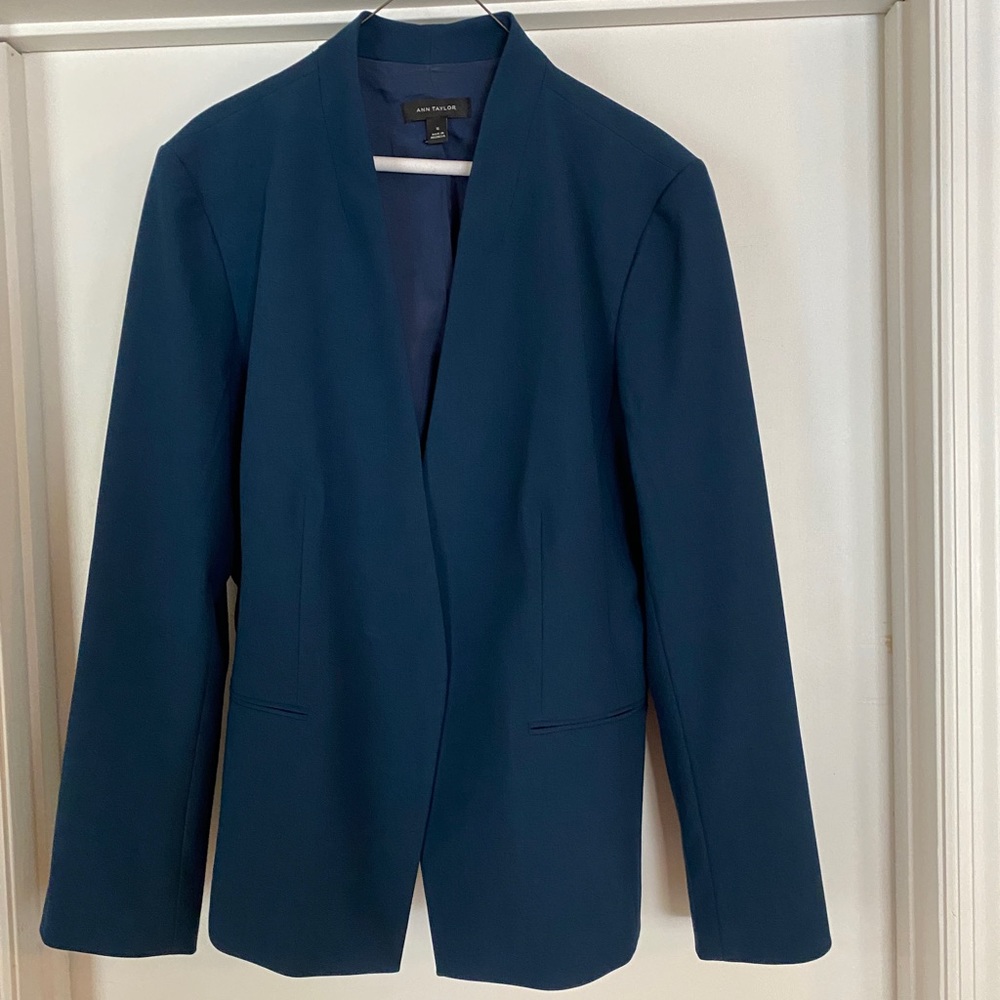 Ann Taylor Blue Suit